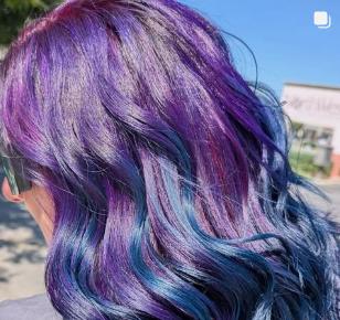 Electric Violet & Midnight Indigo